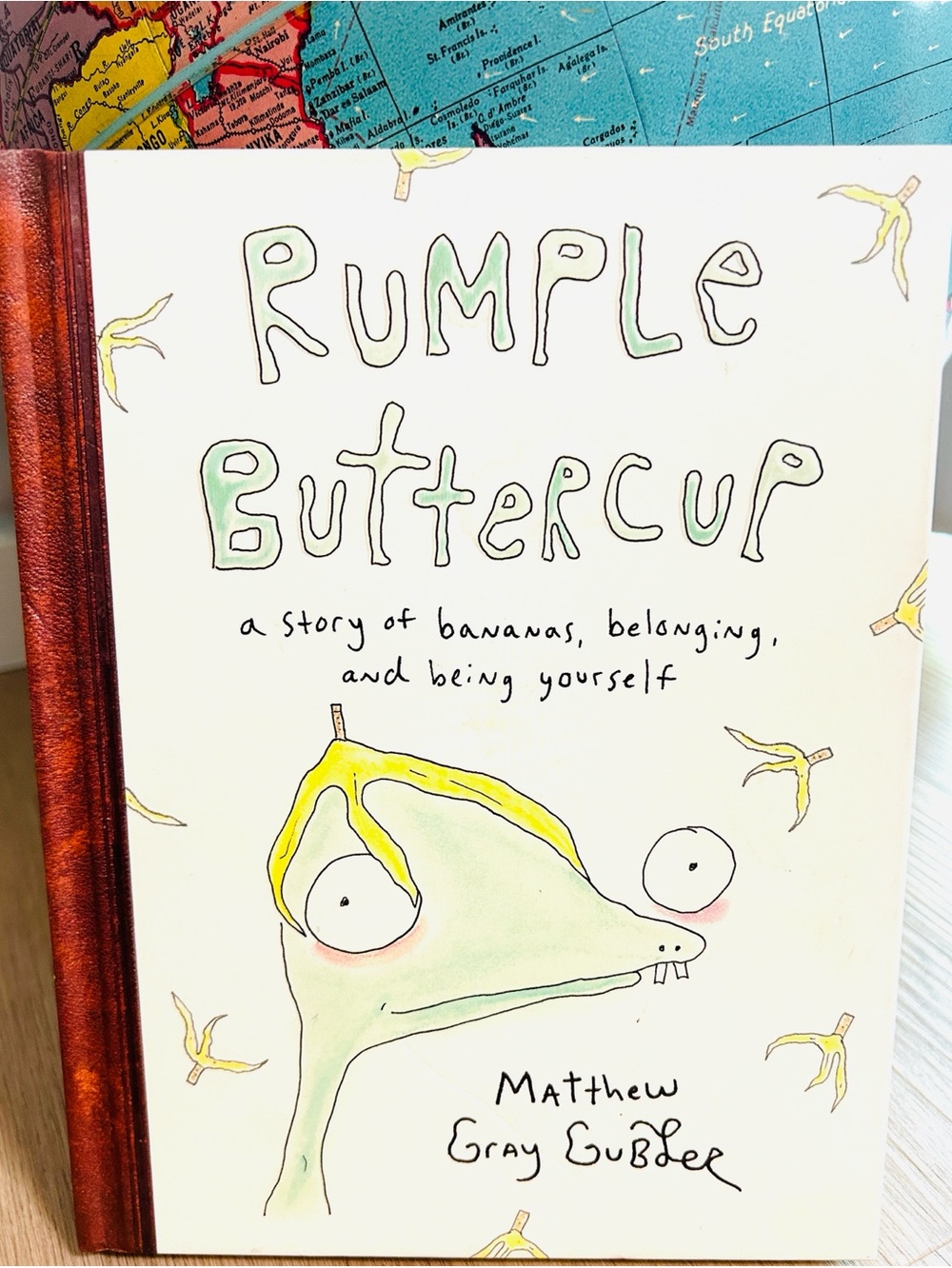 Rumple Buttercup A Book Story of Bananas, Belonging and Being Yourself Hardcover
